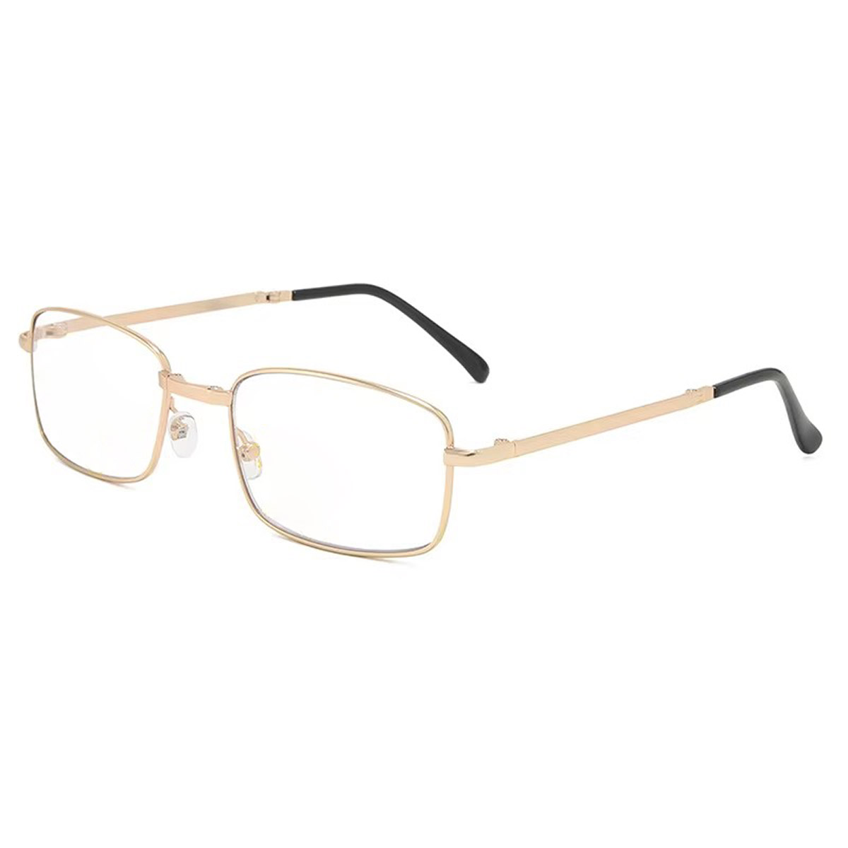 Full-frame ultralette titan retro UV400 lesebriller for menn