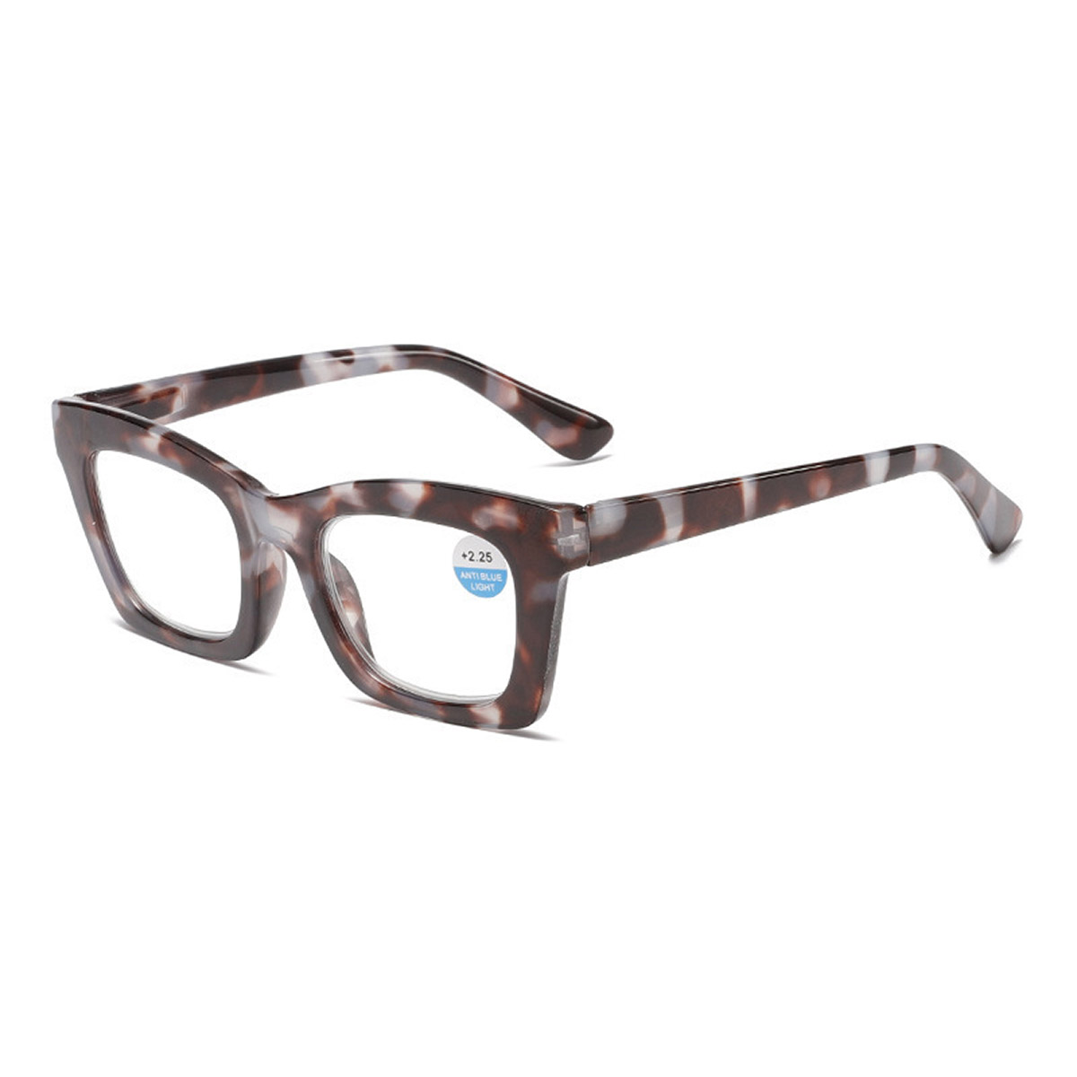 Gradient farge fasjonable plate cat-eye anti-blått lys lesebriller Gradient farge fasjonable plate cat-eye anti-blått lys lesebriller