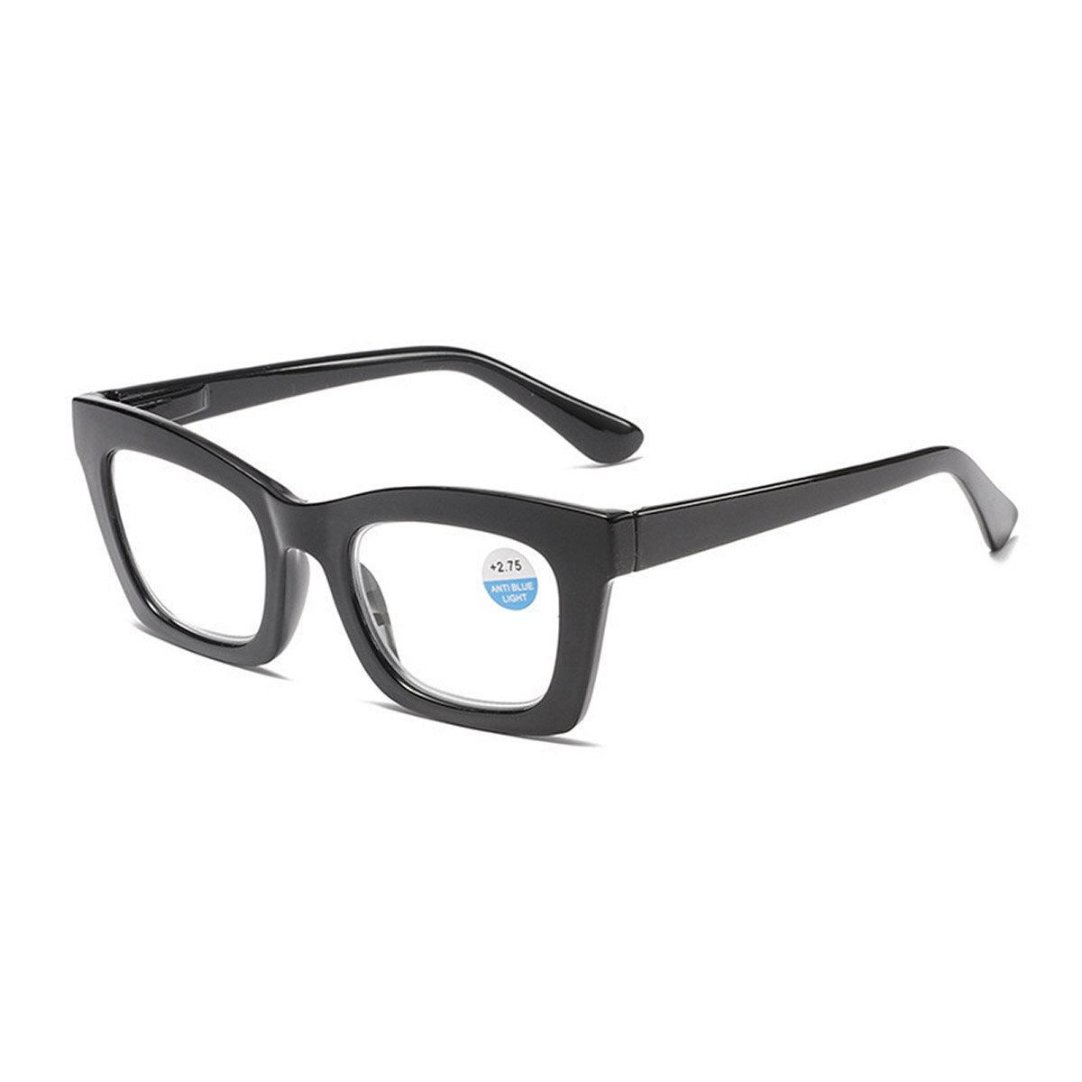 Gradient farge fasjonable plate cat-eye anti-blått lys lesebriller Gradient farge fasjonable plate cat-eye anti-blått lys lesebriller