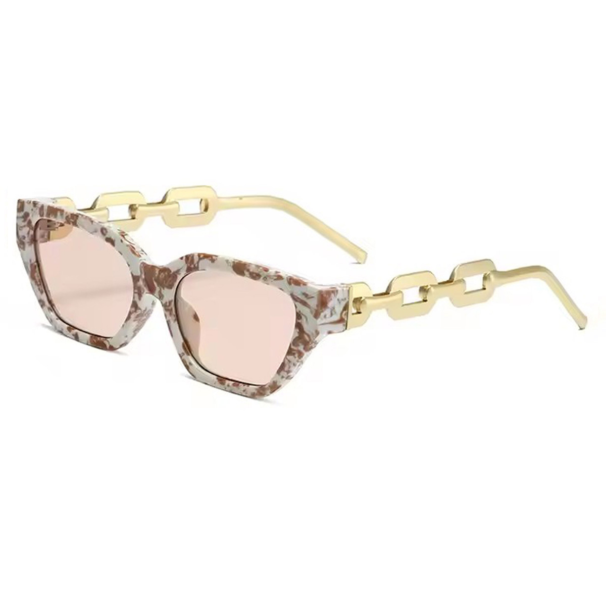 Cat-Eye solbriller i metall